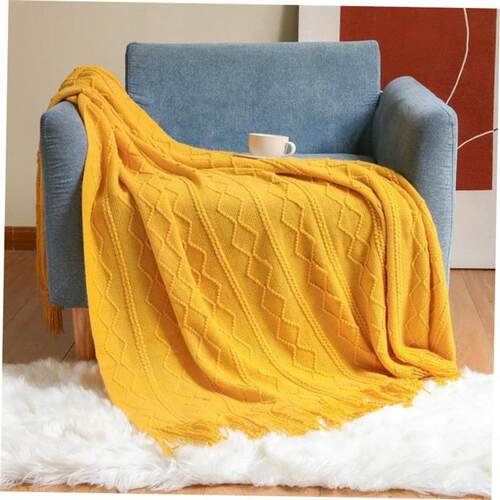 Blanket Soft Throw Blanket On Sofa Bed Plaids Adult Home Tex