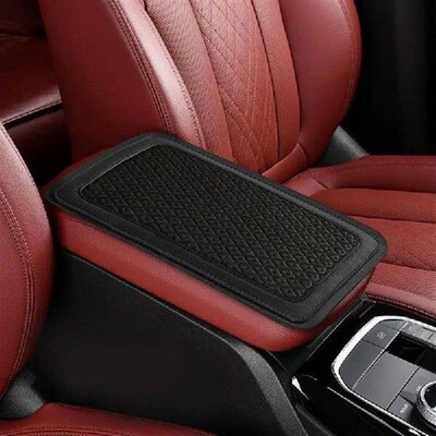 Car Center Console Pad Ice Silk Car Armrest Box Cushion
