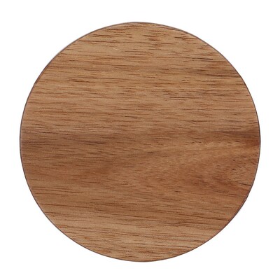 Wood Drink Coaster Set Customizable Logo Wooden Coffee Mat