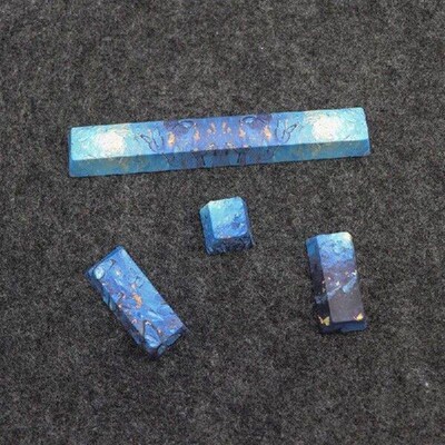 PBT Keycap Set OEM Height For Esc Enter 6.25u Spacebar 4PCS