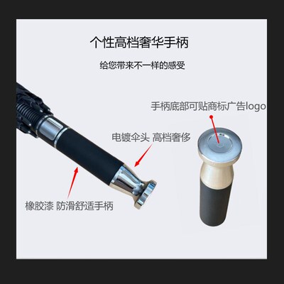 Umbrella Customized Umbrella Long Handle Umbrella Storm-resi