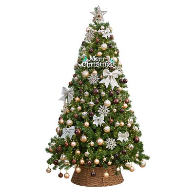New Christmas Tree with Advanced Christmas Decoration Scene