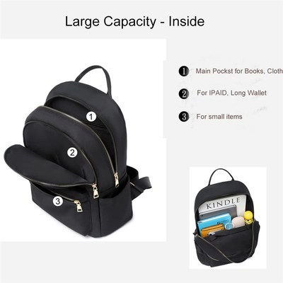 Ladies small lightweight backpack wallet travel backpack