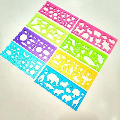 Geometry Spirograph Drawing Stencil Set Painting Template Ru