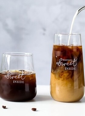 espresso cup double glass insulated italian latte mocha