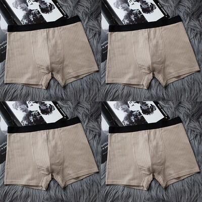 Mens Underwear Boxers Shorts for men 100%Cotton Male Panties