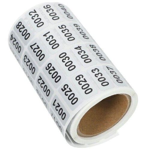 Numbered Stickers Sorting Labels Inventory Decal Sign