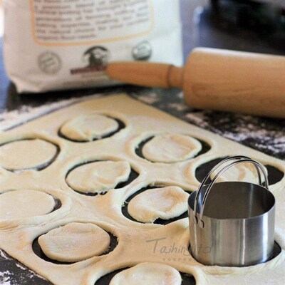 Biscuit making mould Flour cutting scraper Pastry cutters