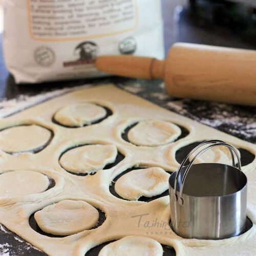 Biscuit making mould Flour cutting scraper Pastry cutters
