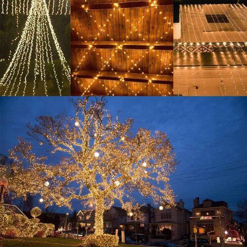 50/100/200/330 LED Solar Light Outdoor Lamp String Lights Fo