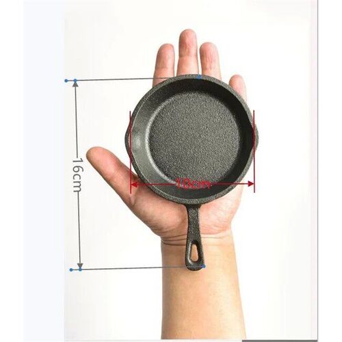 Cast Iron Mini Omelette Pan Non-Stick Omelette Dumpling Divi