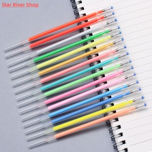 100 Colors/Set Flash Graffiti Gel Pen Highlight Refill Color