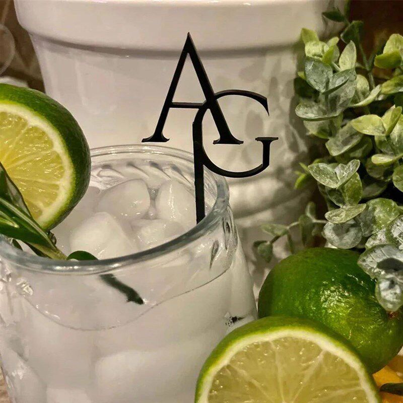 20/50/100Pcs Personalized Drink Stirrers Stir  Swizzle s Cus