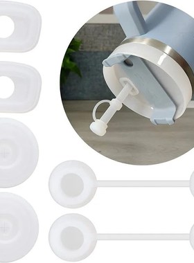 Silicone Spill Proof Stopper Set of 6 Compatible for Stanley