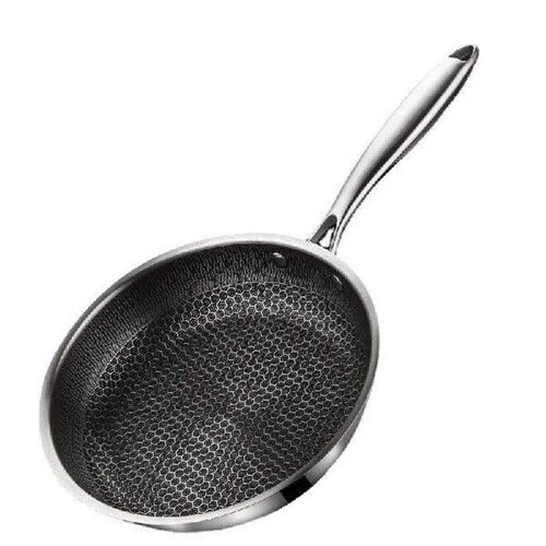 Frying Pan Stainless Steel Non-stick Household Frying
