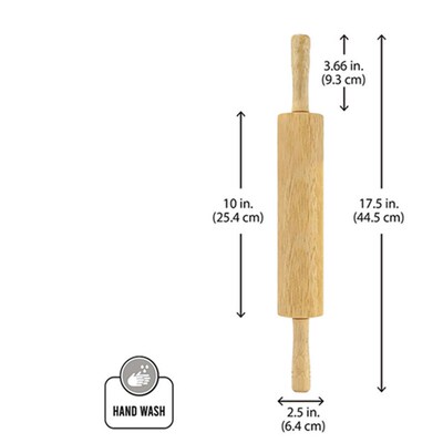 Classic Wood Rolling Pin Dough Roller Classic Pastry Rolling