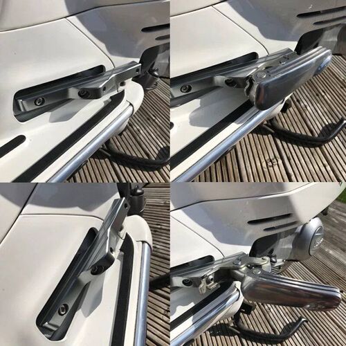 New Passenger Foot Peg Extensions Extended Footpegs for  GT