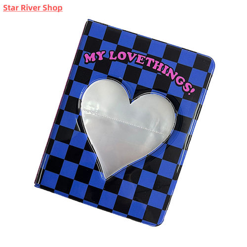 Lovely Bear Photo Album 3inch Love Heart Hollow Kpop Card Bi
