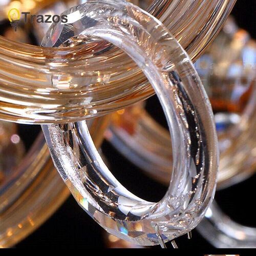 stal Ceiling Chandelier Home Living Dining Room Lamp Ind