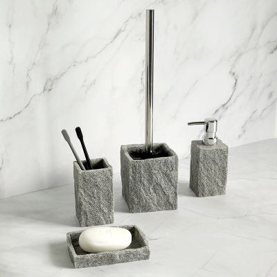 Bathroom Accessories Single Imitati Granite Iiquid Soap Disp