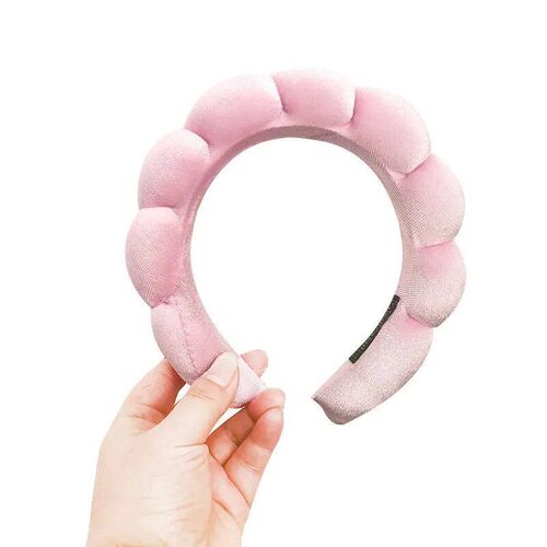 Velvet Hair Band High Skull Top Sponge Fried Dough Twists Hi