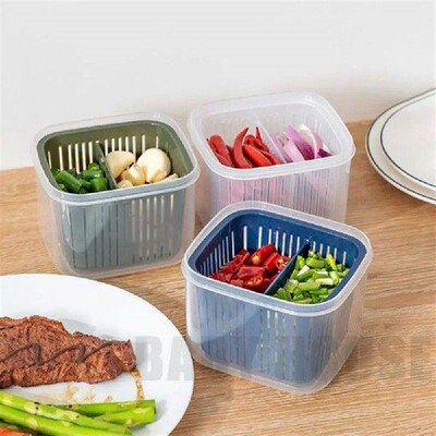 Durable Onion Garlic Drain Storage Box Fooding Sorting