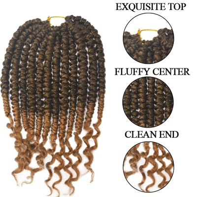 Passion spring bomb twist crochet braids hair extensions