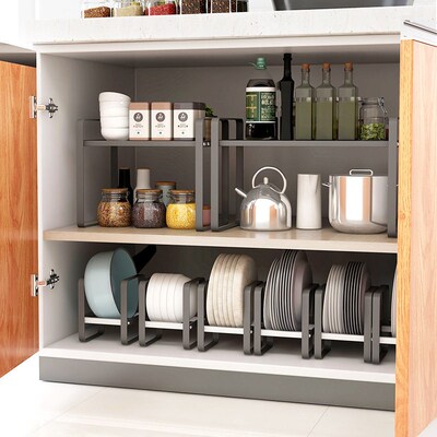 Ximai Cabinet Storage Rack Plate Dish Storage Rack Bowl Cup