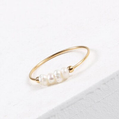 High End PVD Natural Freshwater Pearl Irregular Combination