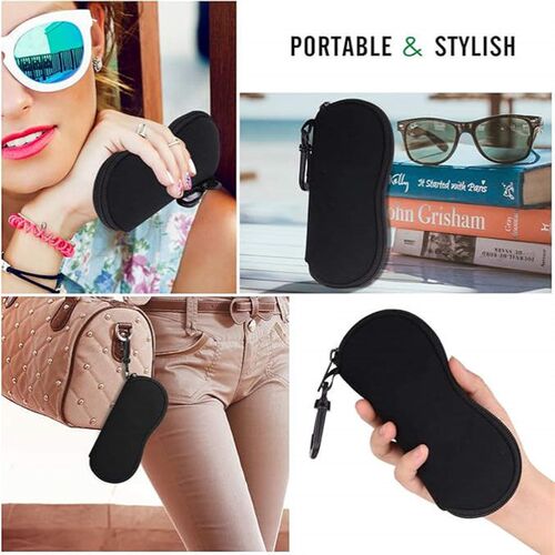 Sunglasses Soft Case Eyeglass Case Travel Pouch Glasses