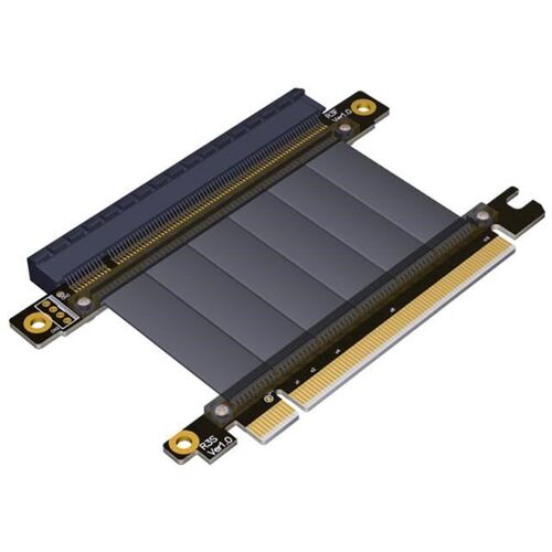 Gen3.0 PCIE PCI E PCI-E 16x to 16x Riser Extension Cable Gra