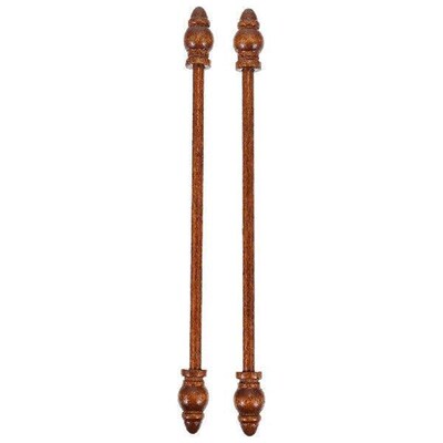 2 Pcs Wooden Hanging ter Hanger Retro Vintage Frames
