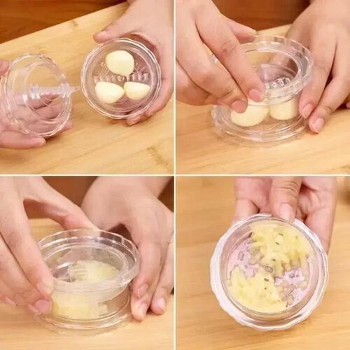 New Kitchen Multifunctional Garlic Crusher Manual Garlic Pre