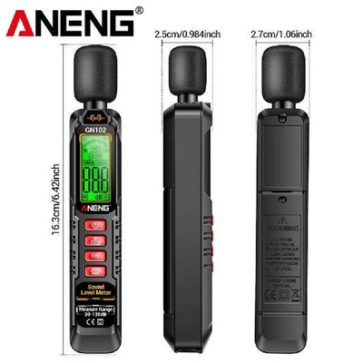 Decibel Meter with LED Display Portable Sound Level Meter