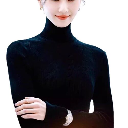 No Pilling Seamless Sweater For Women, Turtleneck First-line