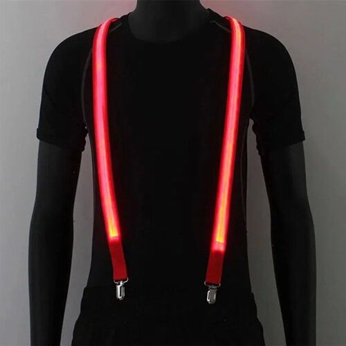 NEW Suspenders with Bow Tie LED Lights Woman Hangers fZor Me