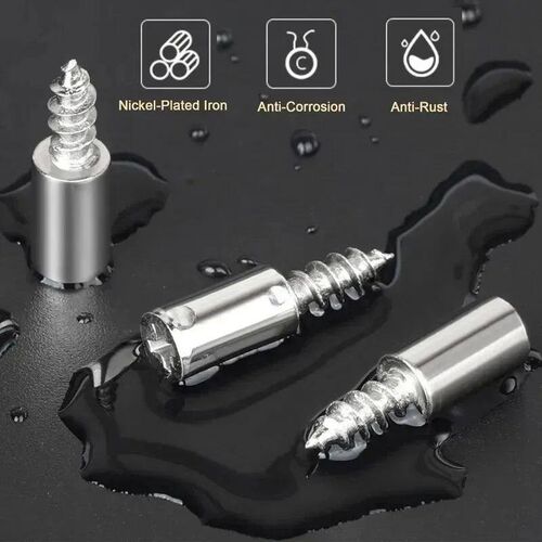 100/10PCS Self Tapping Screw Layer Plate Holder Wardrobe Sep