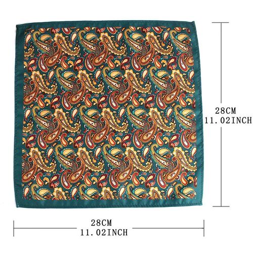New Print Pocket Square Floral Chest Towel Paisley Suits Han