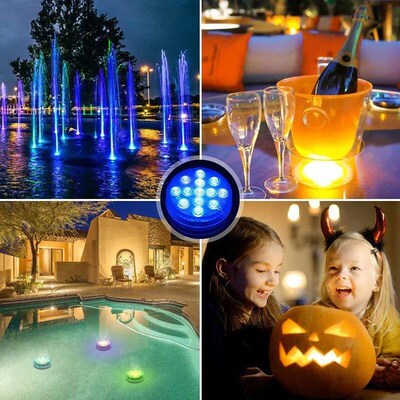 Ip68 Waterproof Multi-color Submersible Led Underwater Night