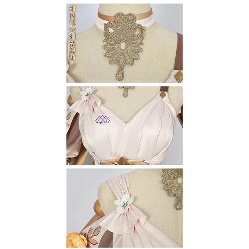 Game Honkai: Star Rail Aglaea Cosplay Costume New Skin The W