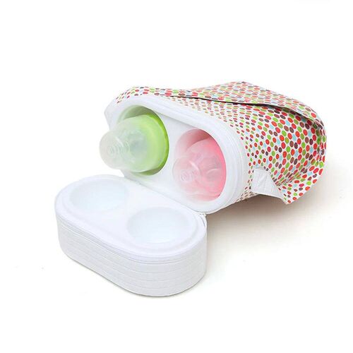 Cute Baby Bottle Warmer Insulation Bag Travel Cup Portable F