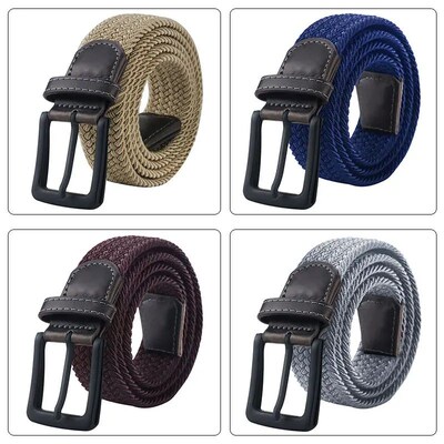 MaiKun  Belts for Men Fashion Metal Pin Buckle Military Tact