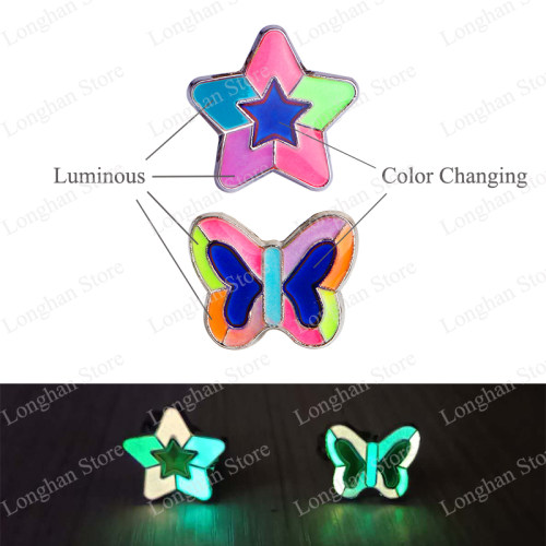 Changing Color Mood Rings for Women Emotion Feeling Adjustab