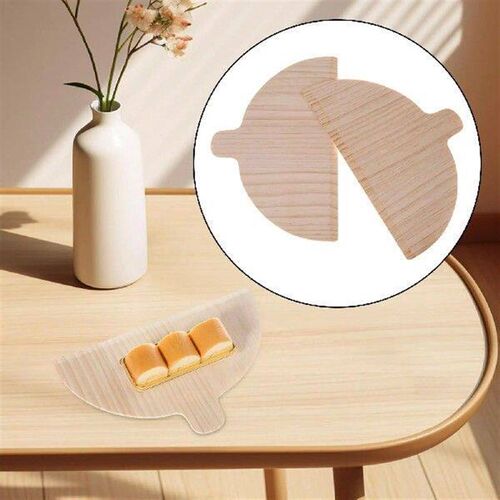 2 Pieces Pizza Paddle Half Round Kitchen Baking Tool Easy