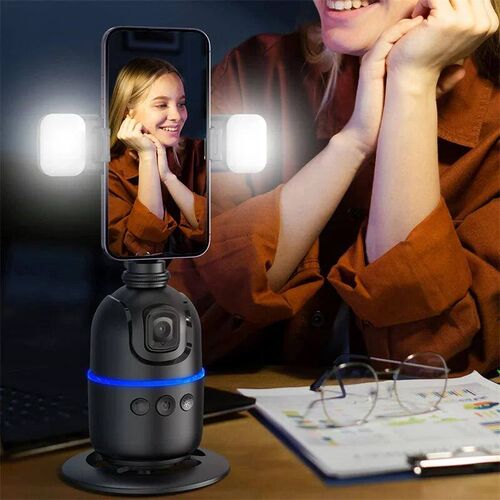 intelligent 360  rotation automatic face tracking holder g