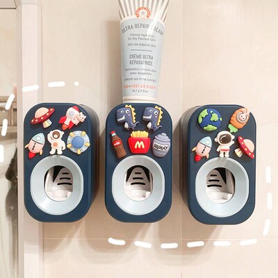 Automatic Kids Toothpaste Dispenser Toothpaste Squeezer for