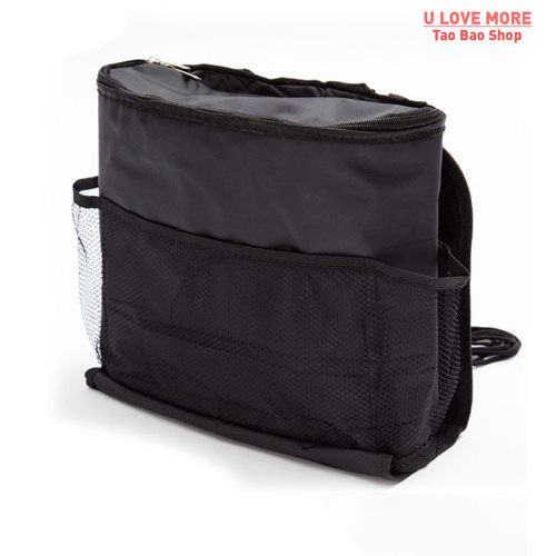 Car Seat Back Multi-Pocket Ice Pack Bag Hanging Organizer Co
