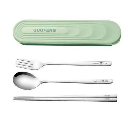 316L tainle teel Choptick poon uit Portable