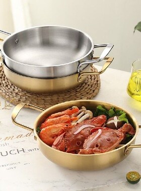 3 Sizes Korean Ramen Pot Thick Stainless Steel Milk Egg