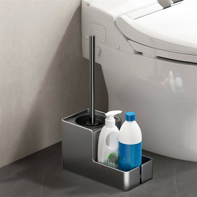 Bathroom Accessories Toilet Brush Holder Wall Mounted Bathro